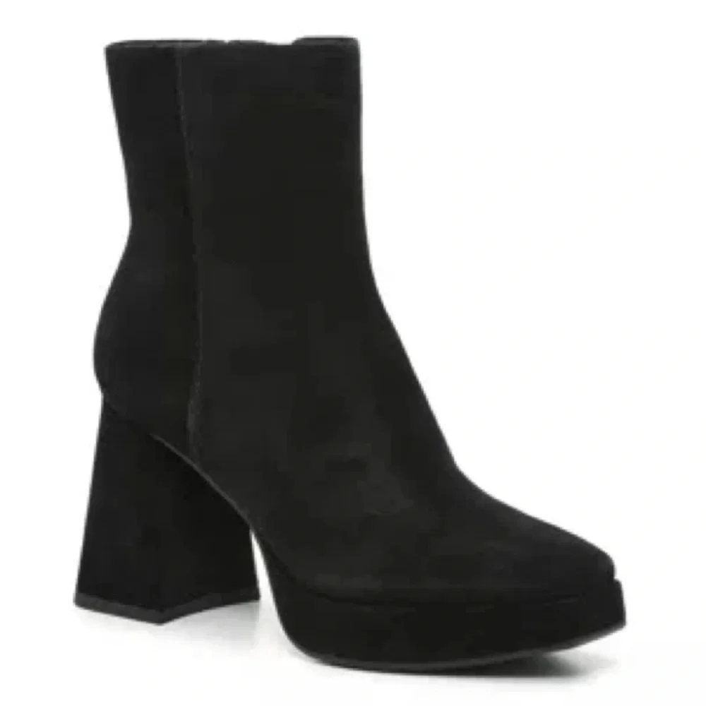 Dolce vita suede leather platform boots nib 8.5m